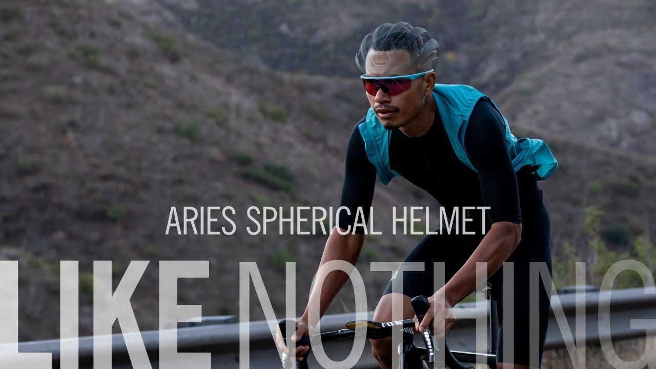 The Giro Aries Spherical Cycling Helmet
